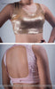 Pink Marsh Sequin Encrusted Lycra-Satin Embroidered Blouse
