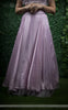 Vishakha Lavender Modal-Satin Hand-Embroidered Blouse & Lehenga