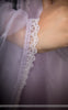 Chitra Lavender Pure Silk-Organza Hand-Embroidered Blouse & Lehenga