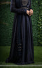 Lavanya Satin Handcrafted and Embroidered Navy Blue Dress