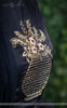 Lavanya Satin Handcrafted and Embroidered Navy Blue Dress