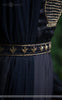 Lavanya Satin Handcrafted and Embroidered Navy Blue Dress