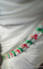 Creamery Pure Silk-Chiffon Ribbon Embroidered Saree