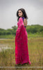 Pinkberry Modal Cotton Hand Embroidered Saree