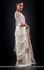 Asawari Pure Silk-Crepe Hand Embroidered Saree