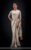 Asawari Pure Silk-Crepe Hand Embroidered Saree