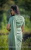 Hornet Pure Silk-Crepe Hand Embroidered Saree