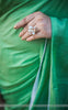 Mugdha Muslin-Cotton Hand-Painted Swans Saree