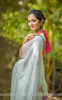Padma Muslin-Cotton Hand-Painted Saree