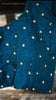 Deep Sea Green Raw Silk Zari Embroidered Blouse