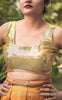 Golden Sequin Embroidered Blouse