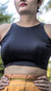 Nightsong Black Lycra-Satin Designer Blouse