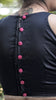 Nightsong Black Lycra-Satin Designer Blouse
