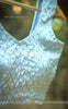 Moonlight Satin Silver Dot Embroidered Blouse