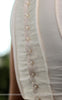 Soft Pink Raw Silk Blouse With Pearl Embroidery