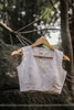 Soft Pink Raw Silk Blouse With Pearl Embroidery