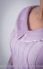 Lavender Breeze Pure Silk-Organza Designer Blouse