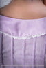 Lavender Breeze Pure Silk-Organza Designer Blouse
