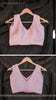 Winterland Baby Pink Raw-Silk Hand Embroidered Designer Blouse